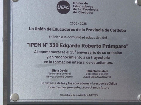 Emoción y orgullo: la escuela que honra a un héroe de Malvinas celebró sus 25 años