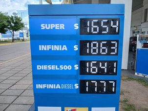 La nafta sigue subiendo: en Córdoba, nuevo salto del 3% en una semana