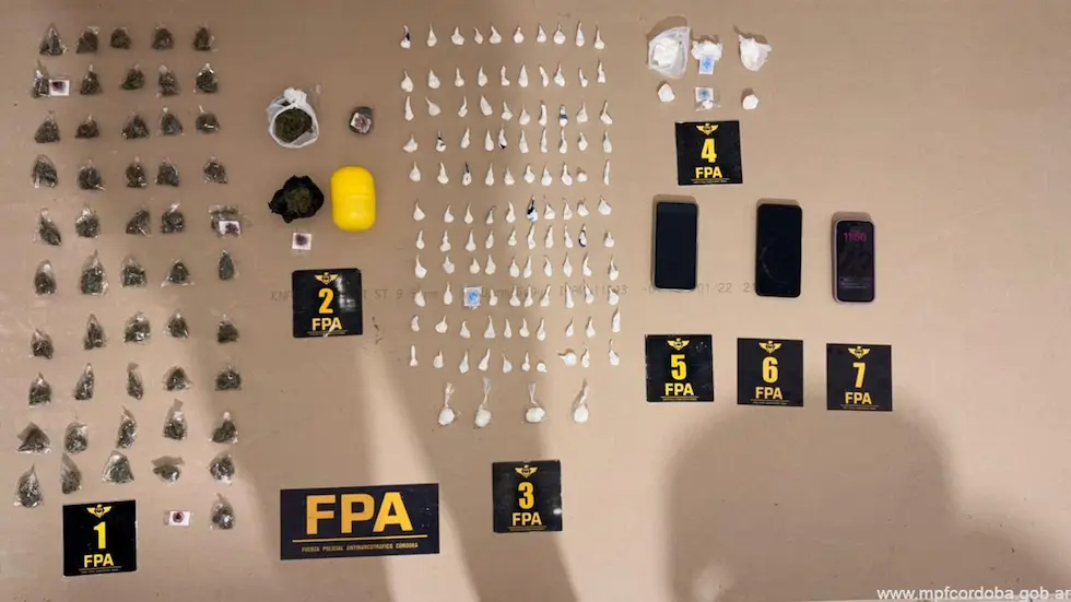 Cuatro detenidas por venta de droga: operaban en Río Cuarto y Huinca Renancó