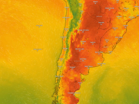 Febrero arranca con calor, humedad y fuertes lluvias: alerta en varias regiones del país