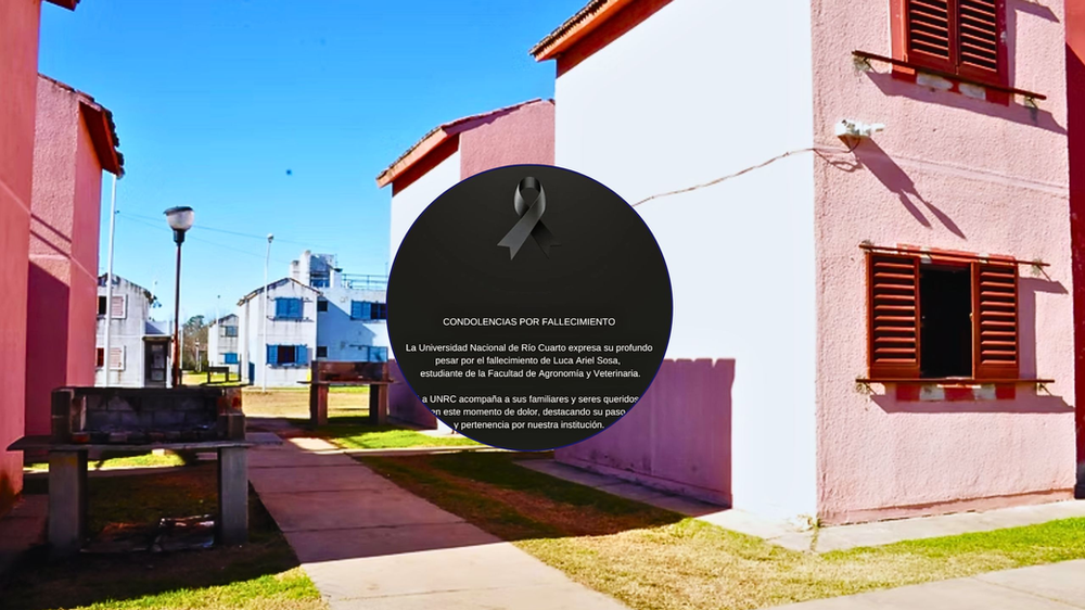 Dolor en Río Cuarto y Canals: quién era el estudiante de 19 años que murió en la residencia universitaria