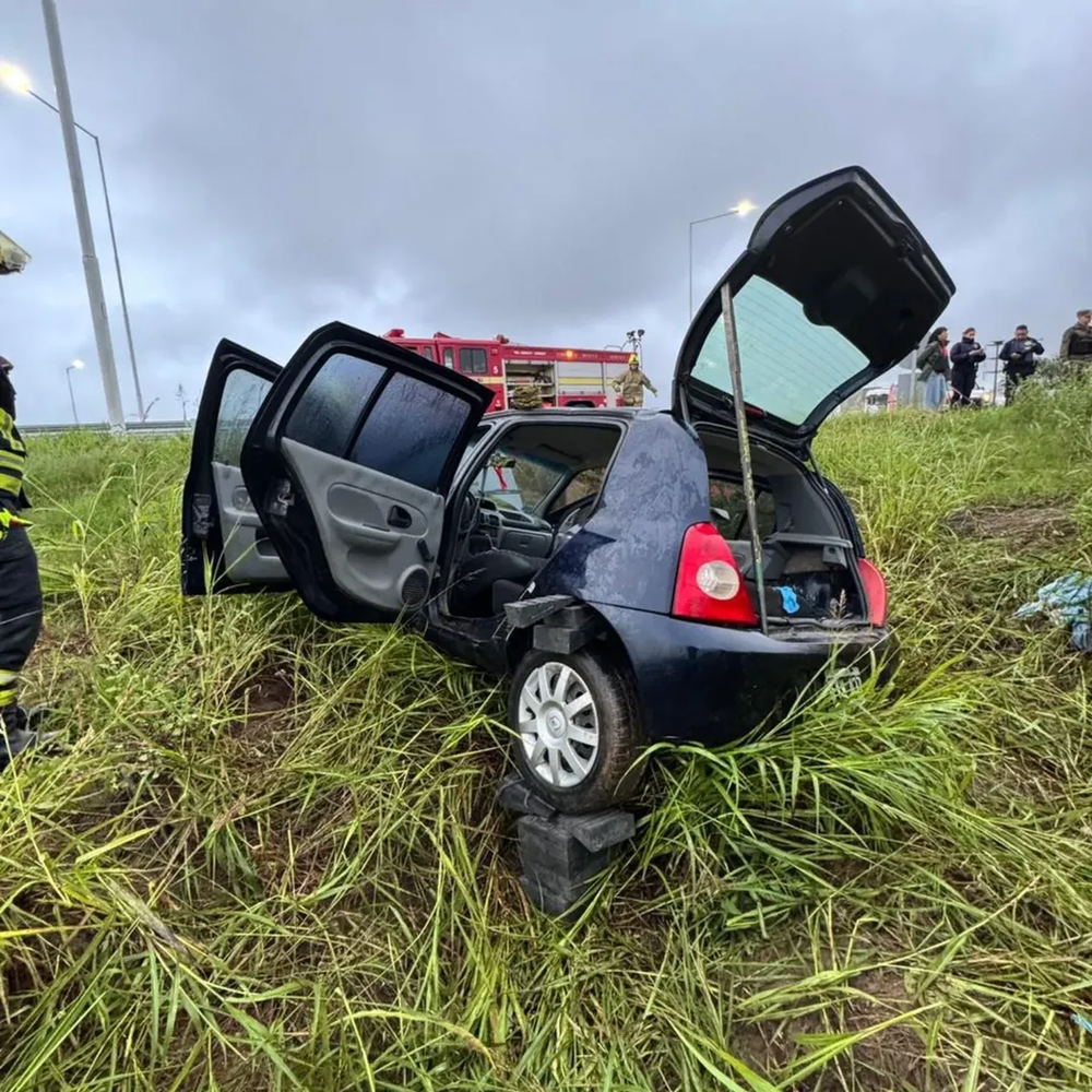 Tres heridos en la autovía: bomberos tardaron en llegar por desvíos