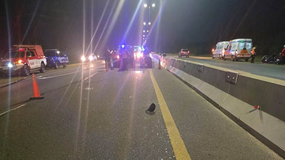 Un joven de 23 años murió tras perder el control de una moto y caer sobre la ruta