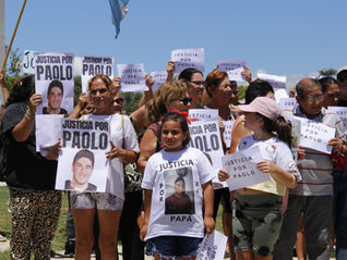 Justicia por Paolo: nueva marcha frente a tribunales y fuerte reclamo a la fiscalía