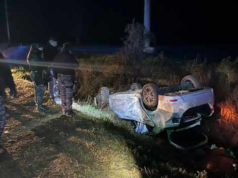 Trágico vuelco en Bell Ville: murieron dos jóvenes de 17 y 18 años y hay cuatro heridos