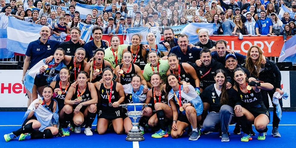 Las Leonas, campeonas del mundo.
