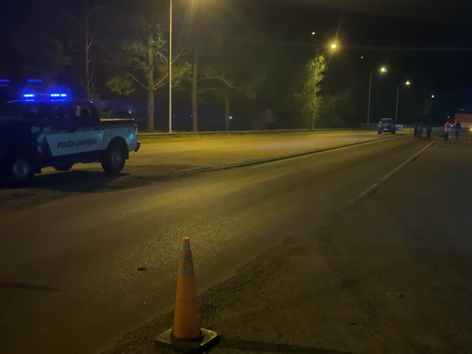Murió un peatón tras ser embestido por un camión en la ruta 35