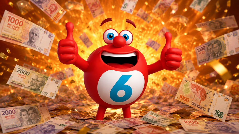 Un riocuartense acertó los 6 números del Quini ¡Y ganó más de dos mil millones!