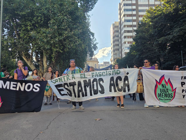 Cientos de mujeres marcharon en Río Cuarto en una nueva jornada del 8M
