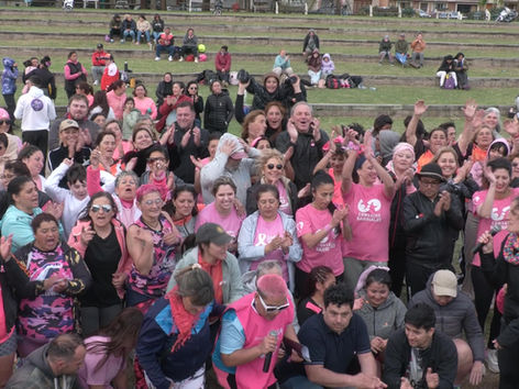 El Movimiento Rosa volvió a teñir de concientización al Gran Río Cuarto