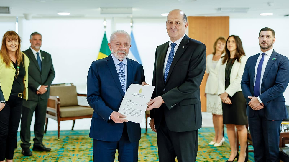 Tensión entre Milei y Lula: el embajador argentino dejó Brasil y regresó a Buenos Aires