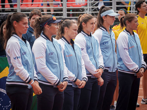 Luisina Giovannini, la moldense integrante de la Selección y clave en la clasificación en la Billie Jean King