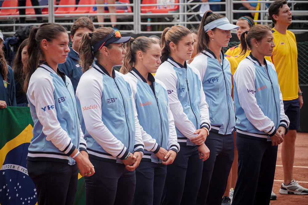 Luisina Giovannini, la moldense integrante de la Selección y clave en la clasificación en la Billie Jean King