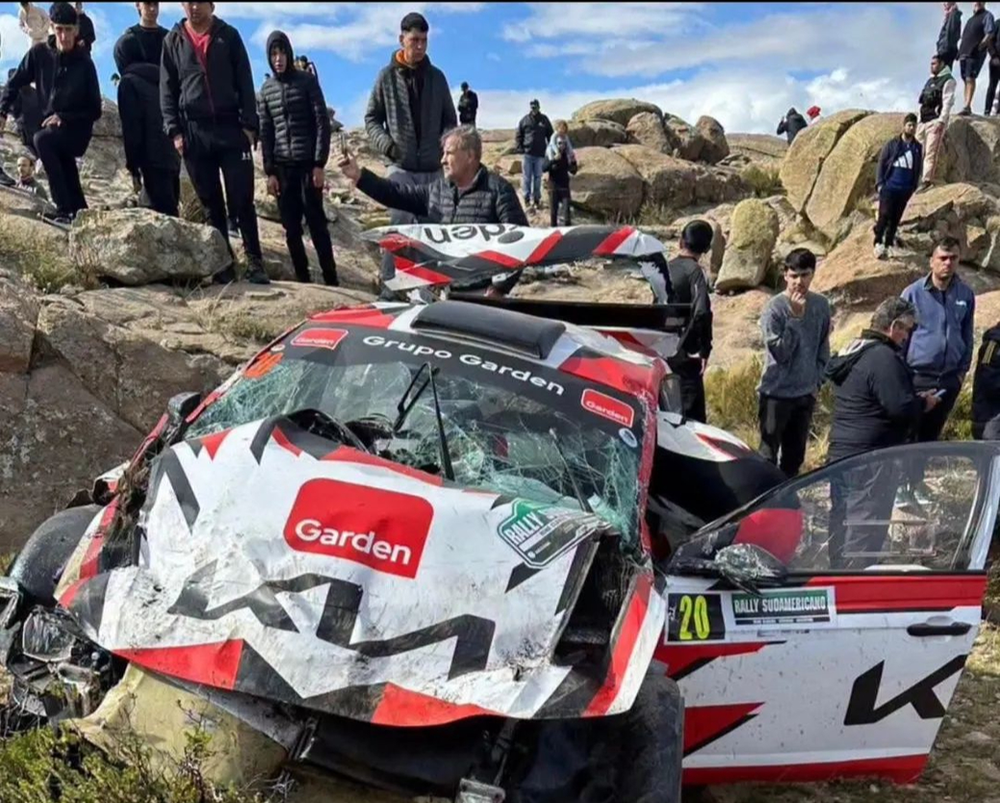 Murió un joven tras un accidente en el rally sudamericano
