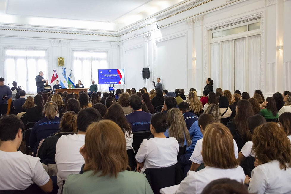 Jornada de prevención del suicidio en el Salón Blanco