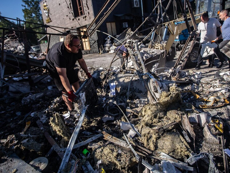 Putin acusó a Zelenski de ordenar un ataque contra un hotel en Jersón durante navidad