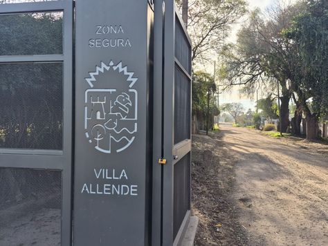 Villa Allende, la primera ciudad en cerrar barrios con portones para combatir la inseguridad