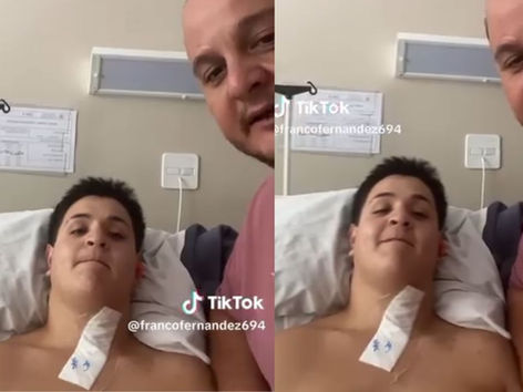 Es de Carnerillo, vacacionaba en Florianópolis cuando una ola lo atrapó, lo arrastró contra las piedras y le causó una lesión cervical grave