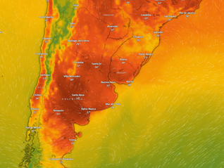 Semana agobiante: calor extremo y alerta amarilla en gran parte del país