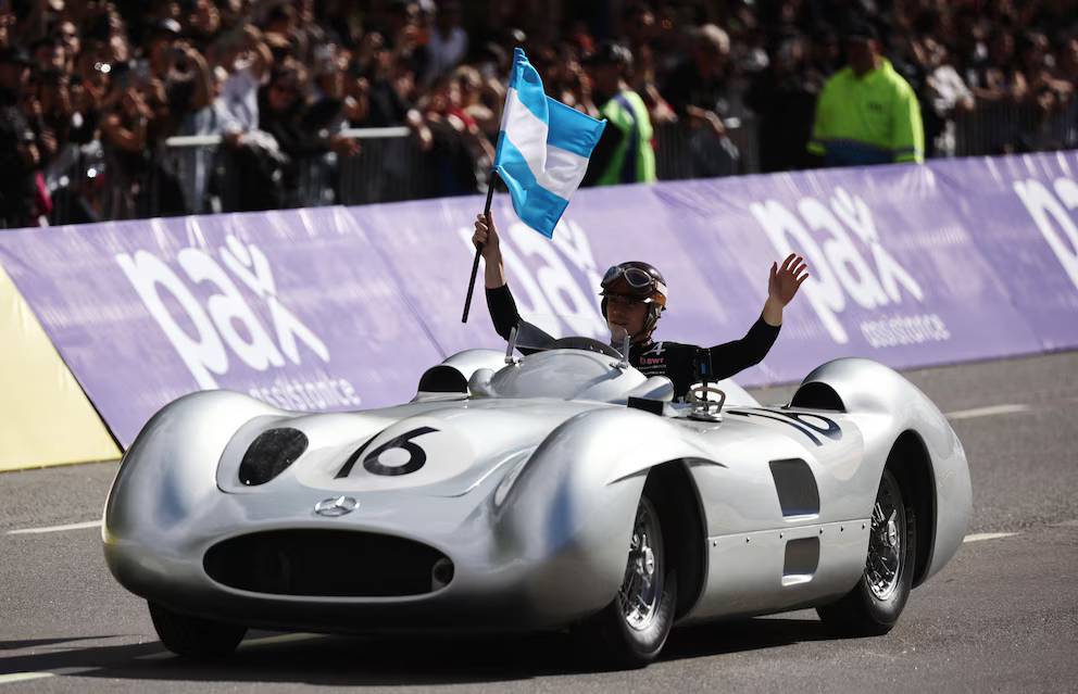 Histórico: Colapinto hizo vibrar a más de 600 mil personas con un F1