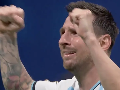 Las lágrimas de Messi que emocionaron al mundo tras la épica clasificación de Argentina