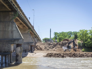 Arranca la duplicación del puente Islas Malvinas y Río Cuarto suma infraestructura clave en la nueva Circunvalación