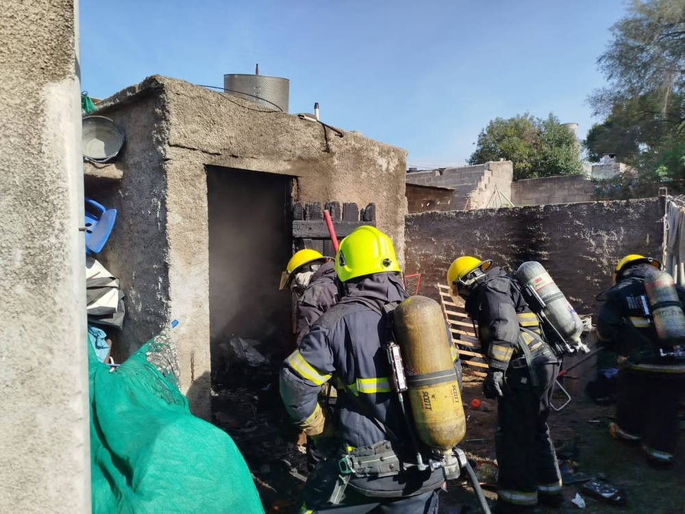 Momentos de tensión por un incendio en un lavadero: Qué pasó y cómo fue controlado