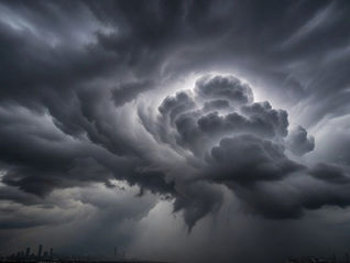 Se viene el temporal: alerta naranja, granizo y viento fuerte en el centro del país