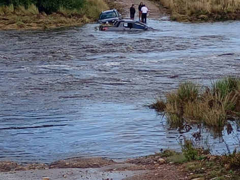 Así rescataron a docentes rurales en la Pampa de Achala que quedaron atrapados tras la crecida