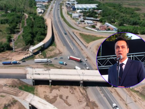 Rosetto confirmó que la autovía entre Holmberg y Río Cuarto se habilitará en noviembre