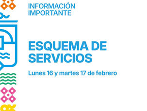 Así funcionarán los servicios municipales este lunes 16 y martes 17