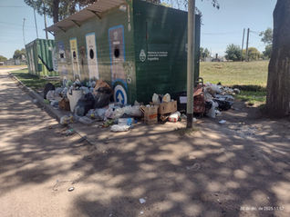 El reciclaje, a la basura: el Punto Verde del Parque Sarmiento que da vergüenza