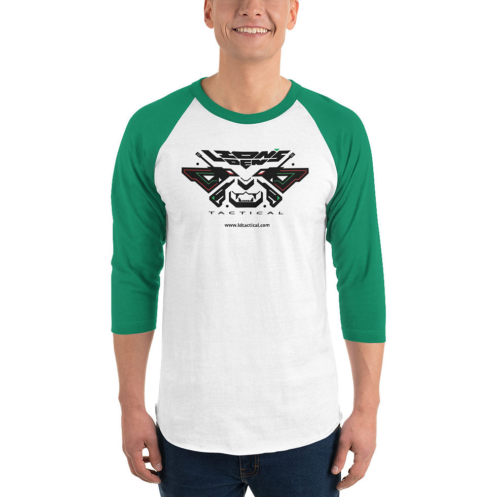 Thumbnail: 3/4 sleeve raglan shirt