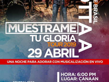 Muestrame tu Gloria Tours 2019 Llega a La Romana- Jotta desde Brasil..