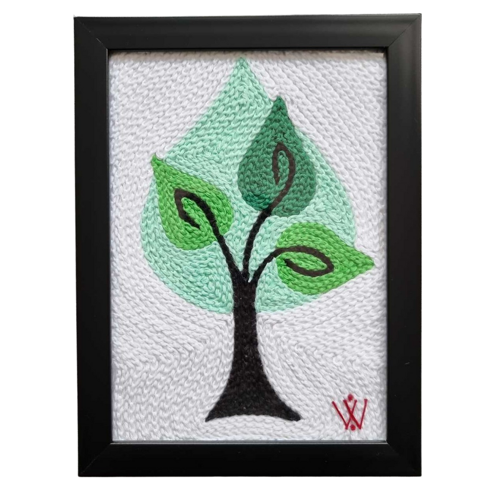 Kaртина "Зелена пролет" - Velikova ART