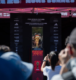 FIFA World Cup Trophy at Il Centro