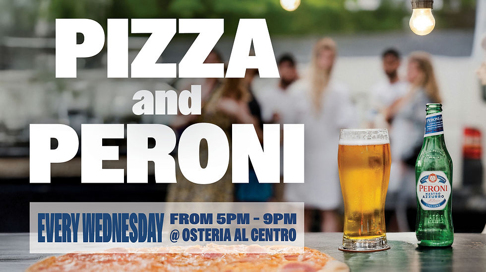 Pizza & Peroni