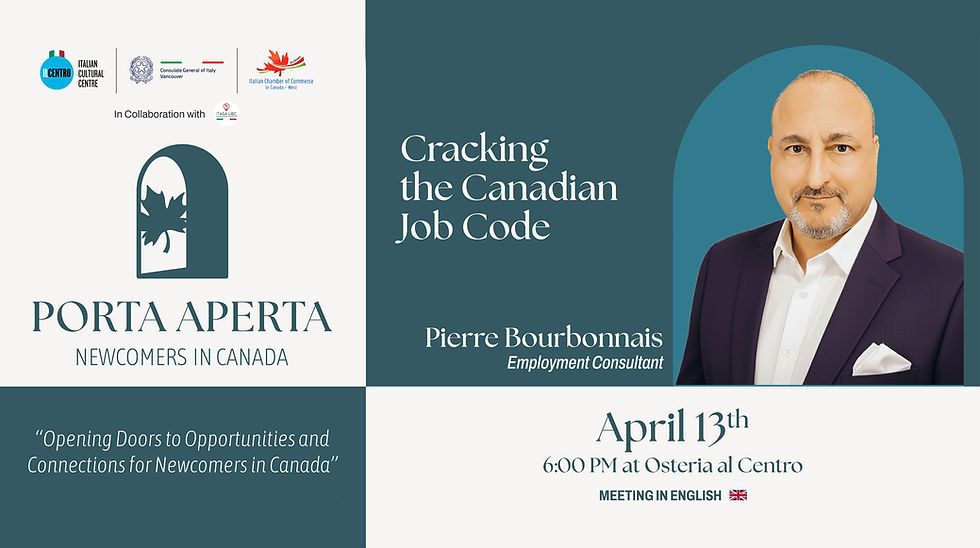 Porta Aperta – Cracking the Canadian Job Code