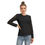 Thumbnail: All-Over Print Women's T-shirt And Sleeve With Black Lace