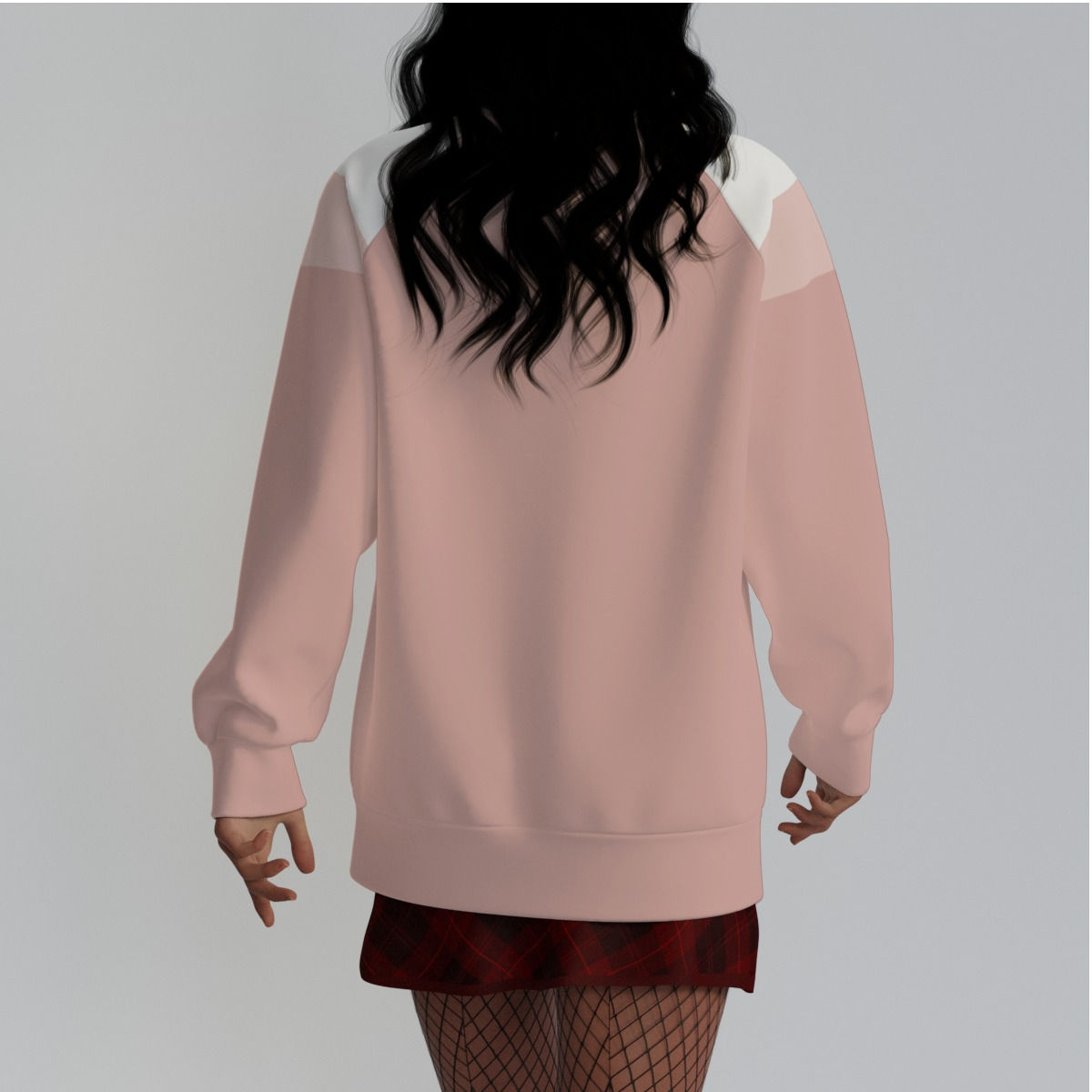 All-Over Print Women's Raglan Sleeve Sweatshirt