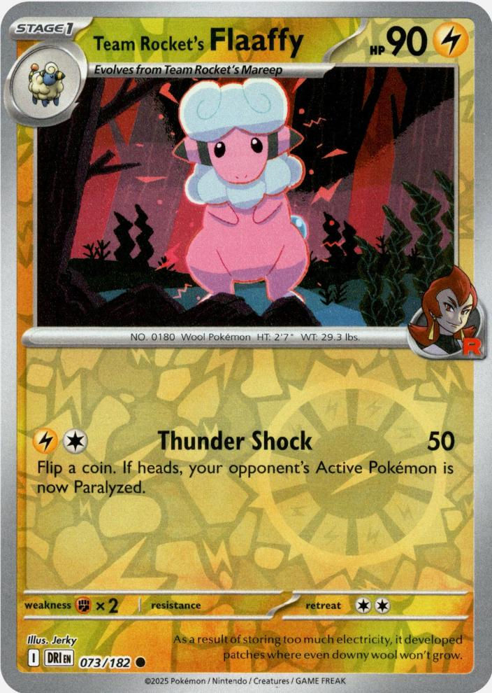 Miniatura: Team Rocket's Flaaffy Destined Rivals