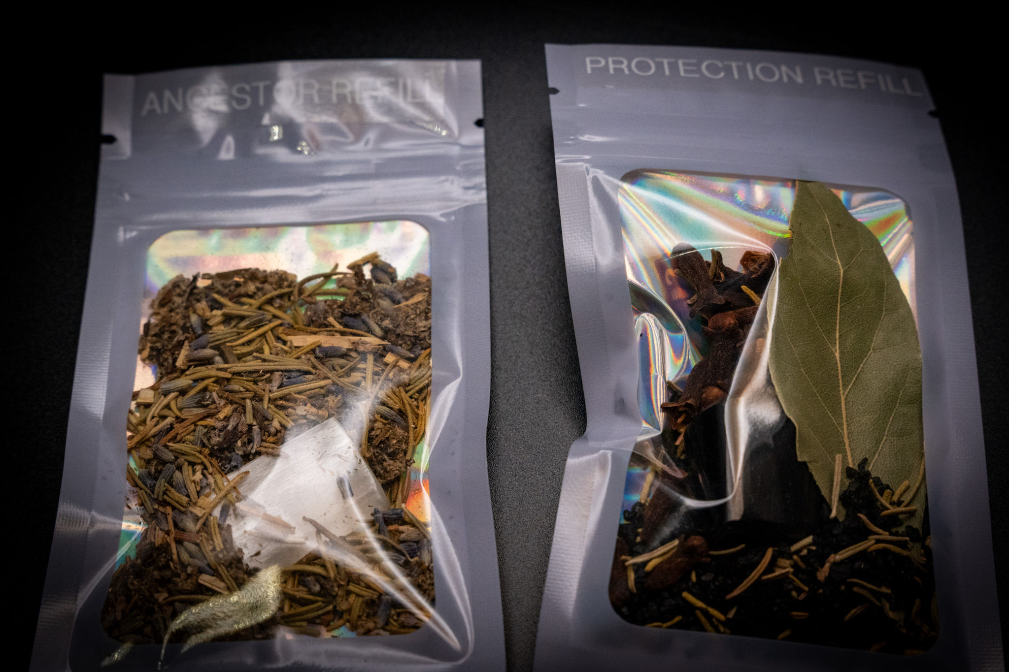 Protection & Ancestor Ritual Refill Kits Candle Herb Blend Set
