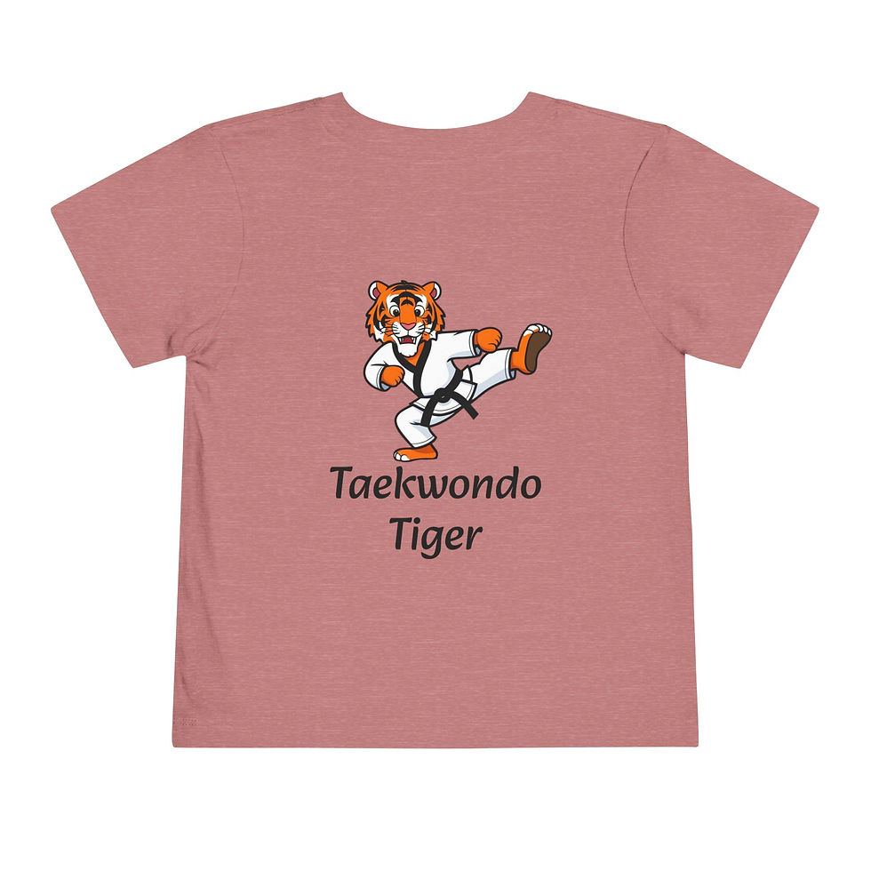 Thumbnail: Toddler Cotton Tee- Tiger 