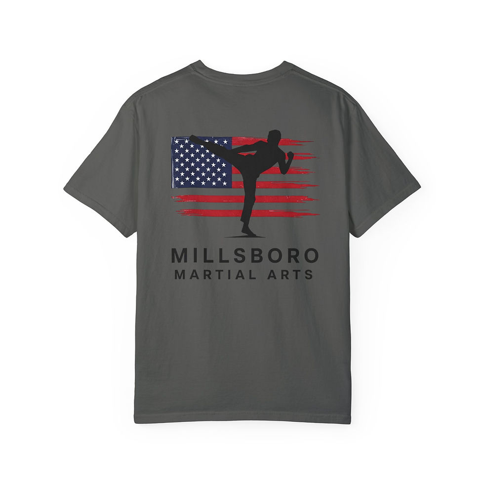 Thumbnail: Unisex Adult Cotton Tee - American Flag