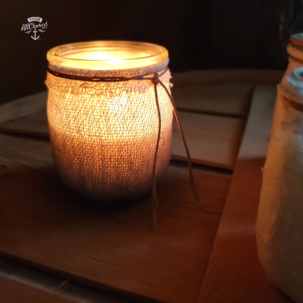 Thumbnail: Candle in a Barrel | White
