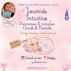 🌟 ATELIER PENDULE & ORACLE 🌟 Reconnectez-vous à votre intuition ! 🗓 Date Samedi 26 oct