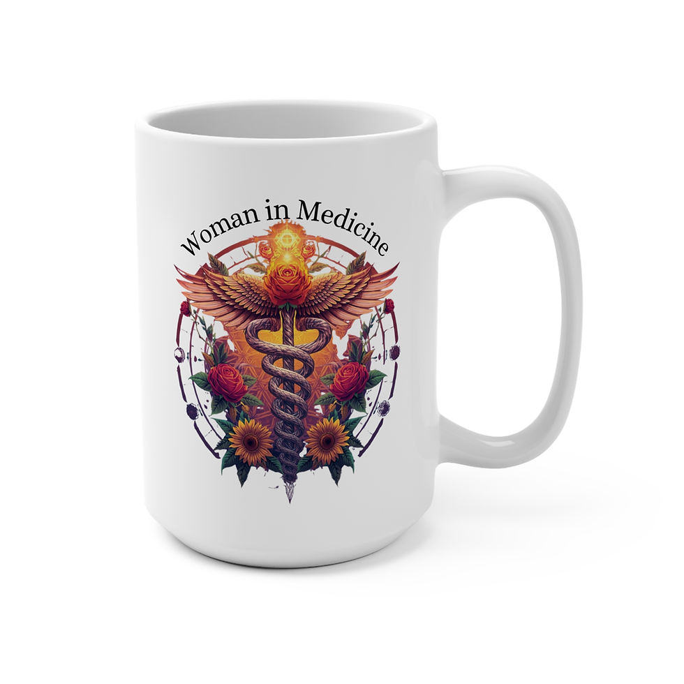 Thumbnail: Woman in Medicine 15oz Ceramic Mug 