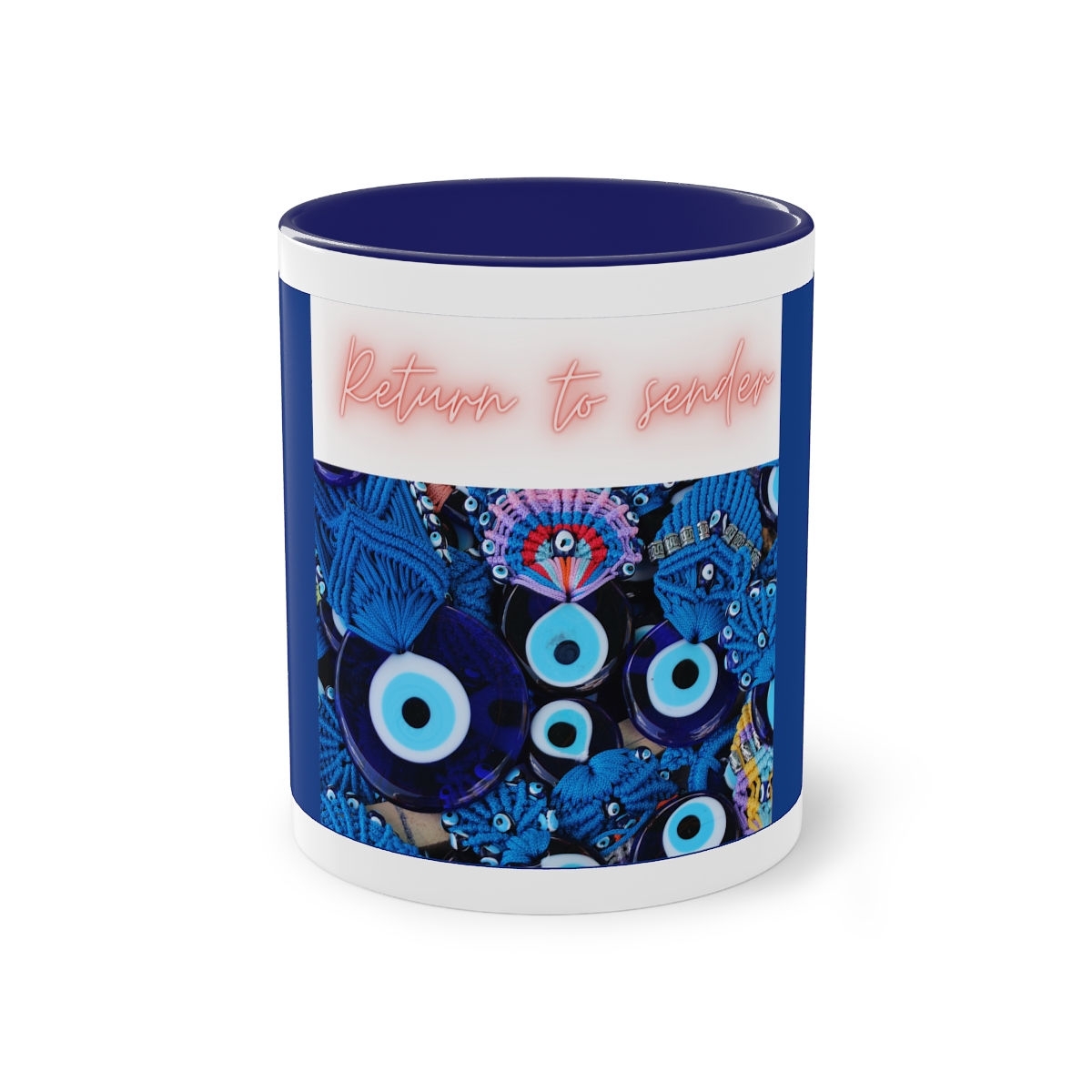 Two-Tone Coffee Mug, 11oz