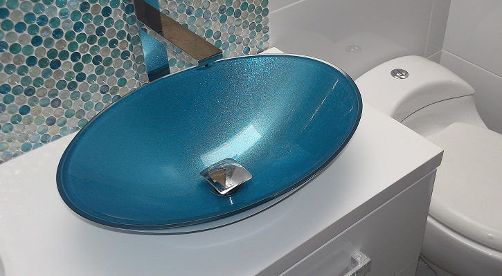 LAVA MANOS DE VIDRIO