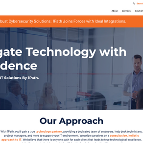 1PATH WEBSITE REDESIGN